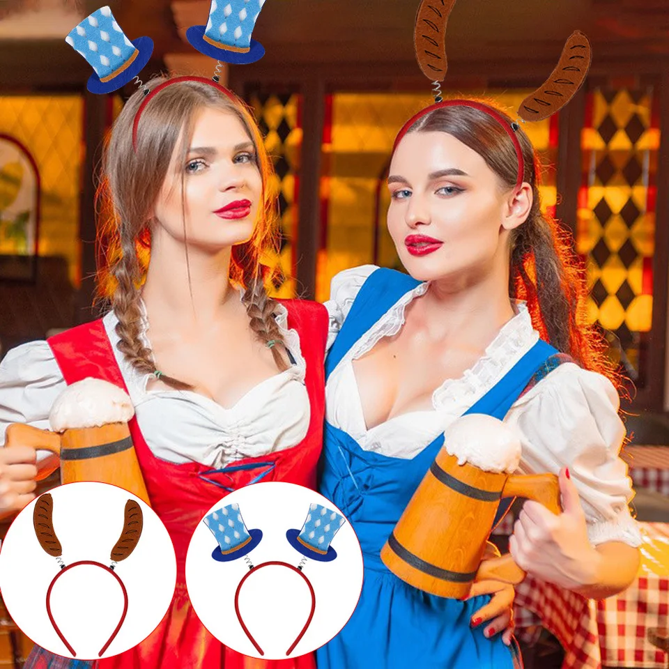 4 Accessori Fotografici A Forma Di Boccale E Cappello Birra Per Oktoberfest – In Carta E Plastica, Fai Da Te