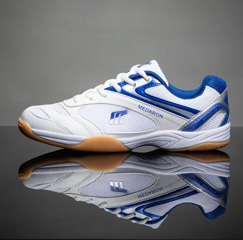 

Professional Men Table Tennis Shoes Blue Red Women Volleyball Training Badminton Shoes Lightweight Tennis Sneakers Girls Boys