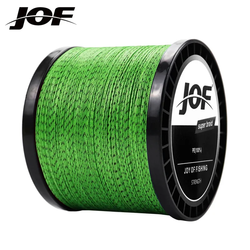 

JOF 1000M 8 Weaves PE Fishing Line Ultra-casting Braided Multifilament Fishing Line Anti-bite 5 Colors