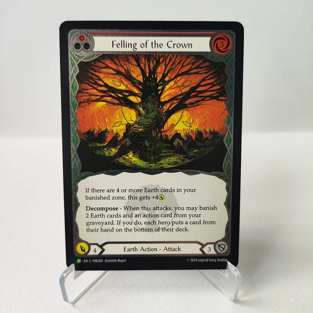 Proxy Cold FOIL Cards for Entertainment Games FAB Achilles