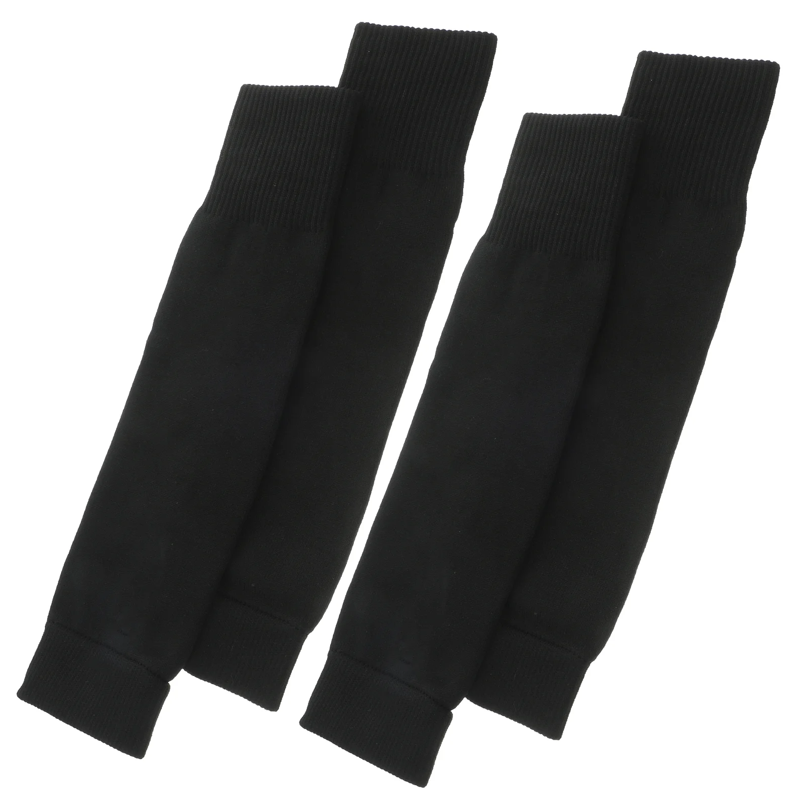 

2 Pairs Calf Guard Socks Compression Sleeve for Women Leg Sleeves Polyester High Elastic Yarn Breathable Man Football