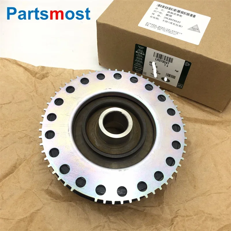 

Crankshaft Pulley for Land Rover Freelander LR2 Evoque Discovery Sport Volvo XC60 XC90 S80 60 40 Ford 31480378 LR025252 LR078547