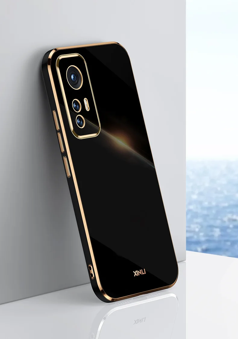 För Xiaomi mi 12 Pro Fodral Cover Mjuk TPU Fodral För Xiaomi mi 12 Pro Anti-fall Anti-fingeravtryck kameraskydd_voghion.com