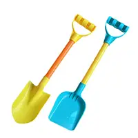 2x Beach Spades Sand Shovels Toys for Digging Sand Snow Children Toddlers 1