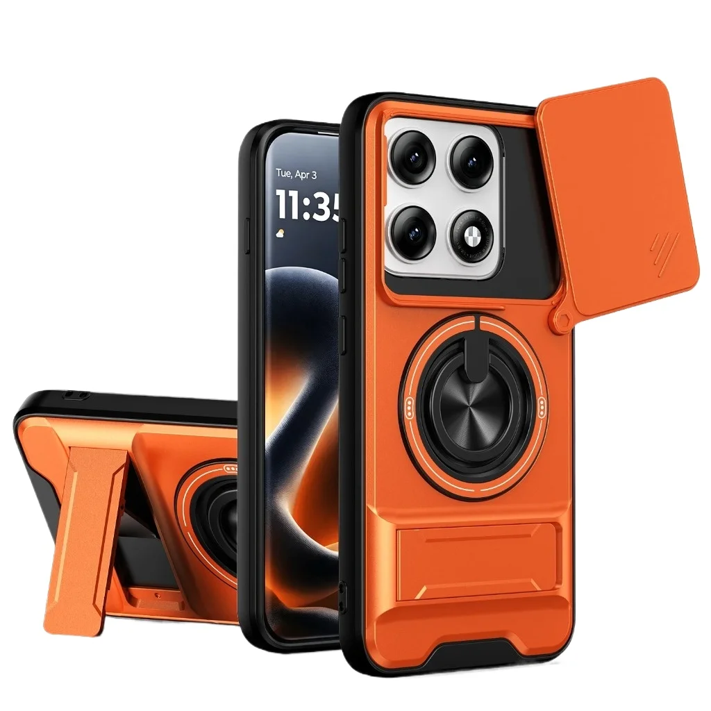 Magnetic Ring Holder Protective Case