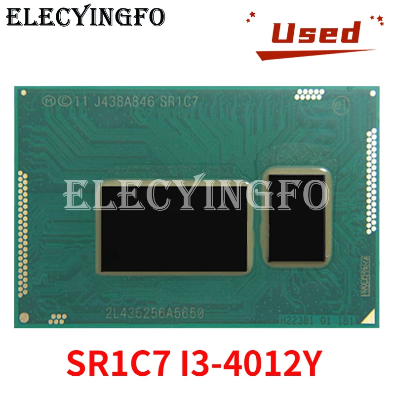 

Refurbished SR1C7 I3-4012Y CPU BGA Chipset re-balled tested 100% good working