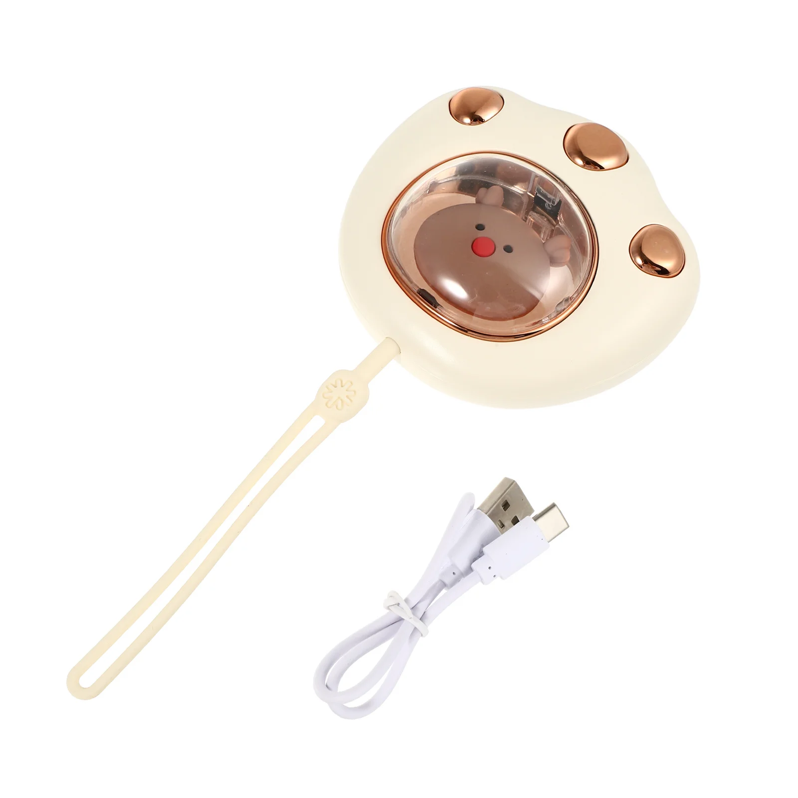 Mini Grzejnik Przenośny w Kształcie Kociej Łapki do Użytku Zimowego na Zewnątrz, w Domu i Biurze, Kompaktowy Podgrzewacz do Rąk