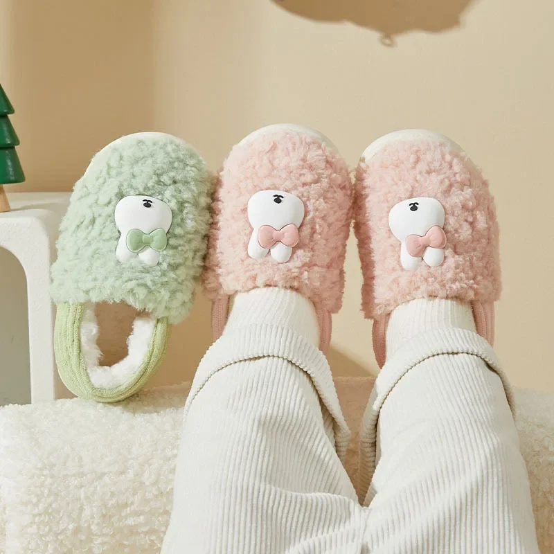 

Kid Slippers Winter New Comfort Home Gril Boy Shoe Indoor Anti-skid Cotton Shoe Cartoon Cute Girl Shoe Slippers Woman