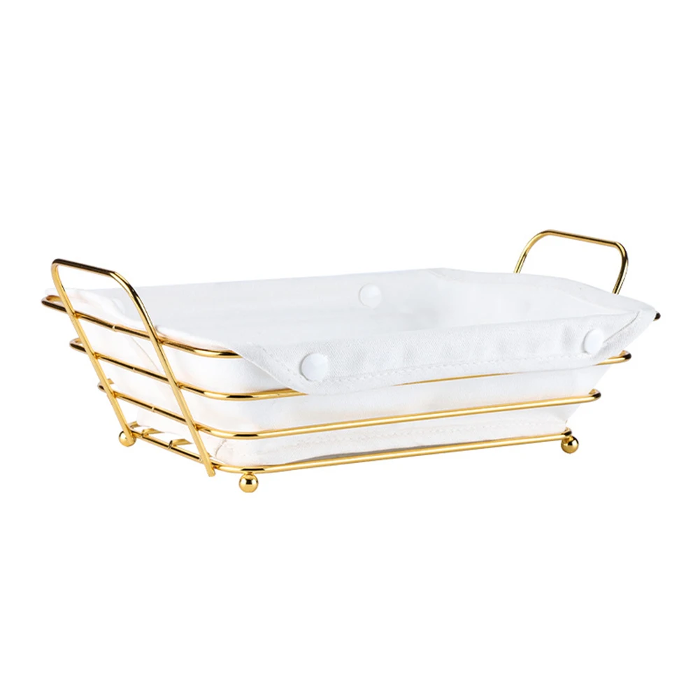 

Bread Basket Storage Container Desktop Decoration Snack Box Fruit Basket