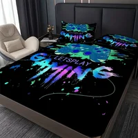 Painted Player Game Controller Print Fitted Sheet Set Mattress Cover Bedding Comfortable Breathable Bedding Set With Deep Pocket 3