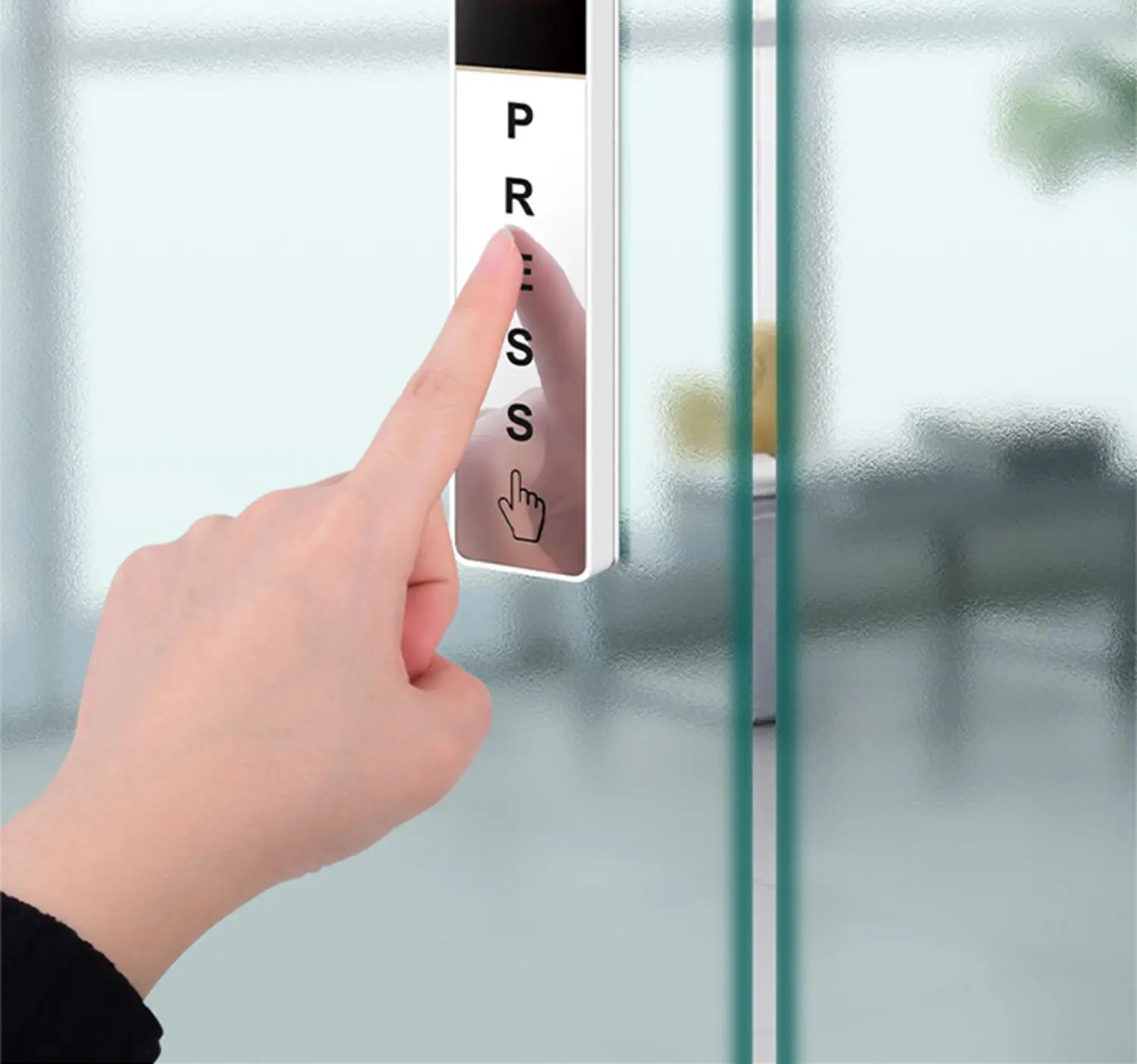 automatic door wireless hand-press switch wireless door opener remote control bu
