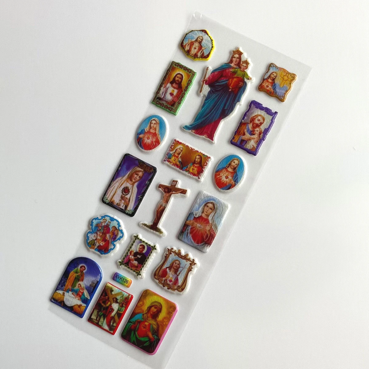 catholic stickers Stickers Waterproof Virgin Mary Jesus Guadalupe Catholic Church Gifts