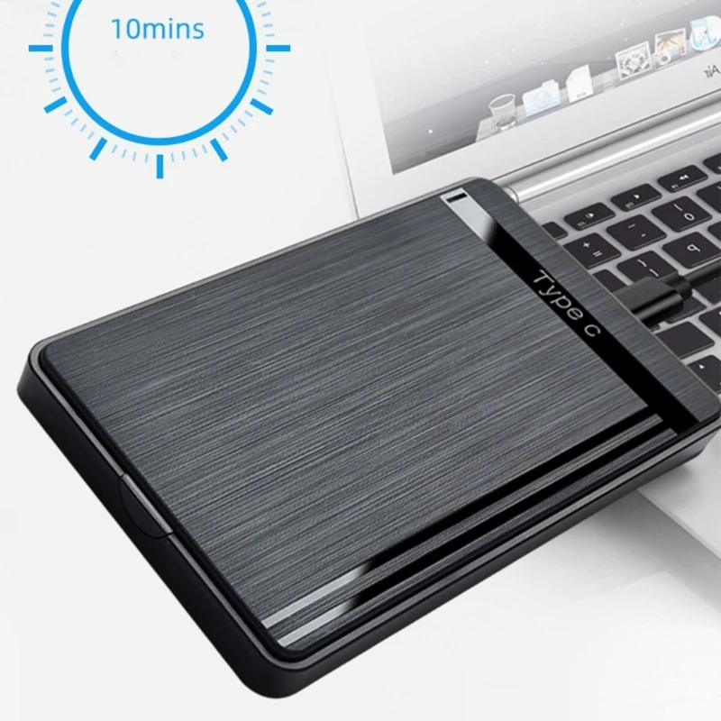 2.5인치 SATAIII 하드 드라이브 디스크용 Toolsfree USB 3.1 유형 5Gbps HDD SSD 인클로저 캐디