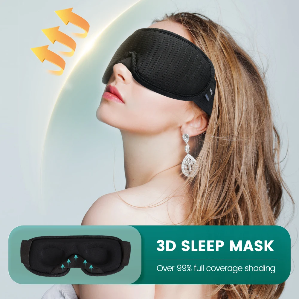 Deluxe Breathable 3D Sleep Mask