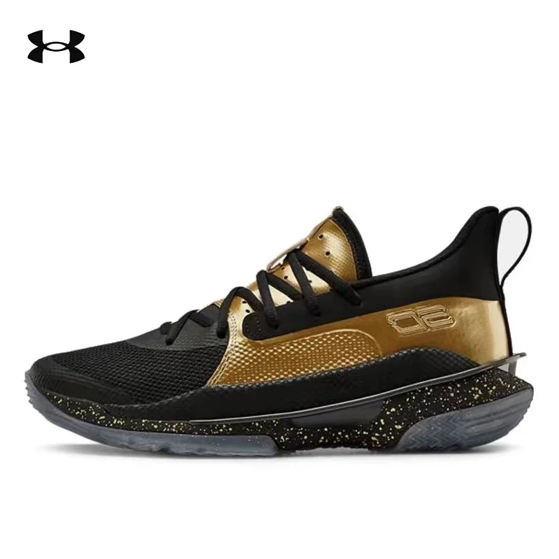 thumbnail image 1 of Zapatillas de baloncesto prácticas de corte bajo Under Armour Curry 7, 1 of 5