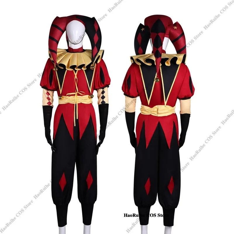 Hot the Freak Circus Pierrot Jester Harlequin Cosplay Costume - Image 2