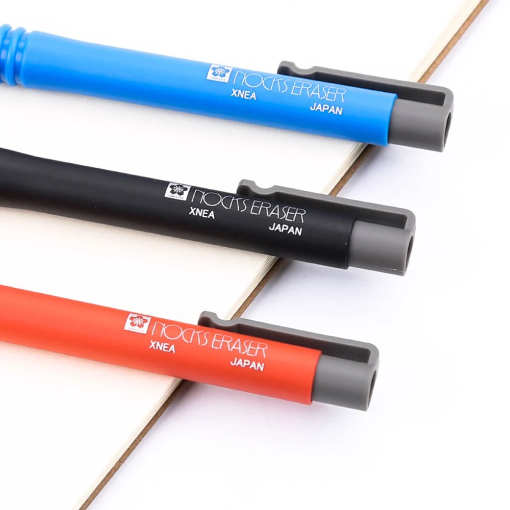 일본 SAKURA 프레스 타입 지우개, 미술 학생용 펜 타입 연필 지우개, XNEA 흔적 없는 그림 스케치, 귀여운 학교 문구