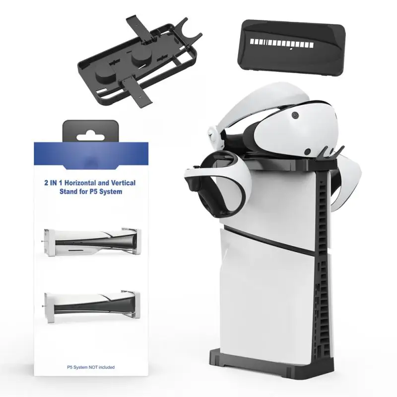 Ps5 Slim Stand Fashion Design Verticale Ps5 Slim Console Ps5Slim Vr2 Casco Auricolare Elettronica Di Consumo Ps5 Slim Supporto Verticale