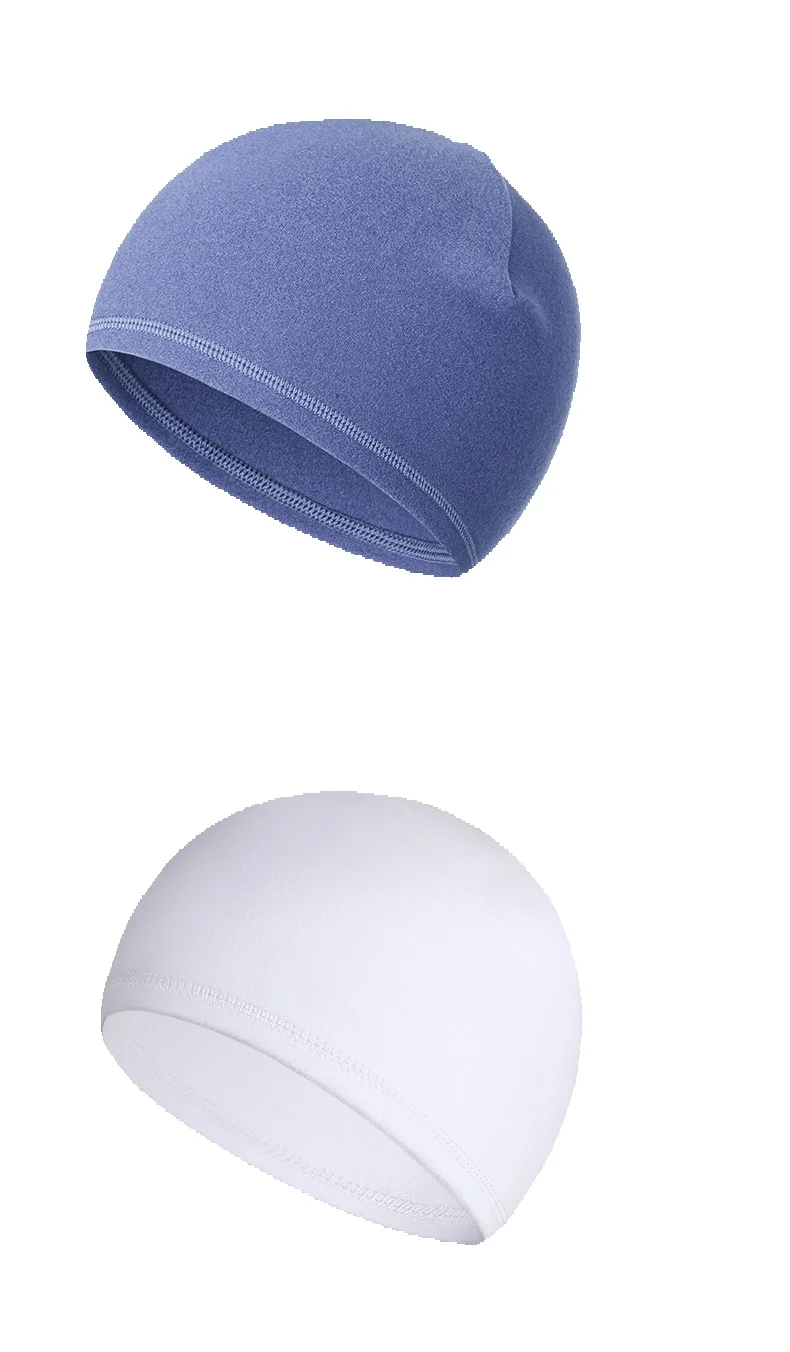 Cascos a prueba de viento de otoño e invierno forrados con vellón para mayor calidez, sombreros pequeños para deportes al aire libre y ciclismo para hombres_voghion.com