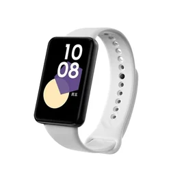 Silicone Adjustable Wristband Replacement for Honor Band 9 (White)