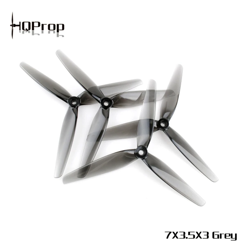 

6 пар (6CW + 6CCW) HQPROP 7X3.5X3 7035 3-лопастный Пропеллер для ПК для RC FPV Фристайл 7-дюймовый большой диапазон Cinelifter дроны DIY части