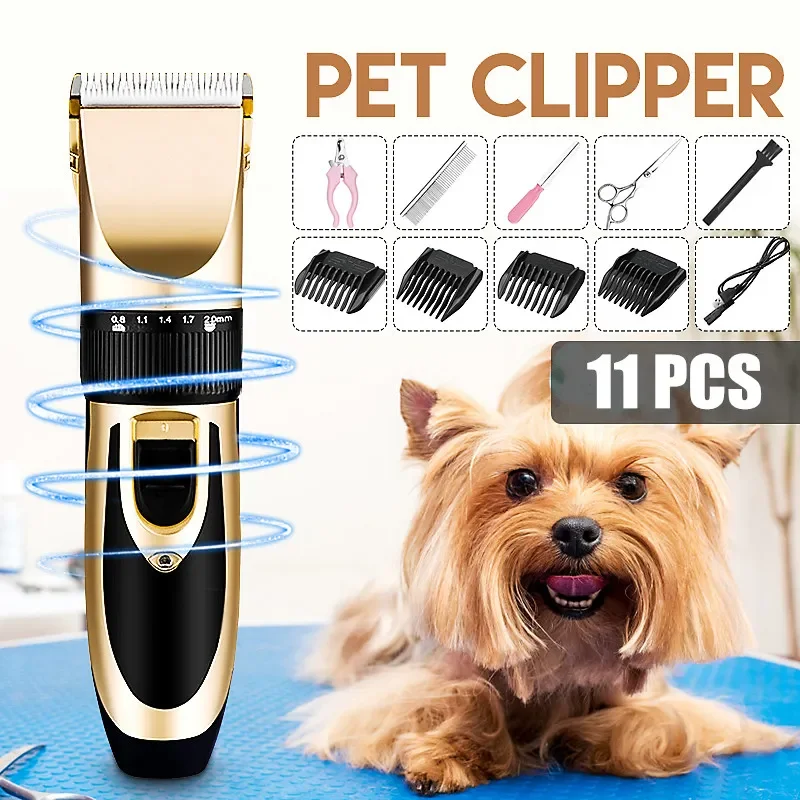 

Профессиональная машинка для стрижки собак, машинка для стрижки собак, стрижка животных, триммер, бритвенный набор, электрические ножницы для домашних животных