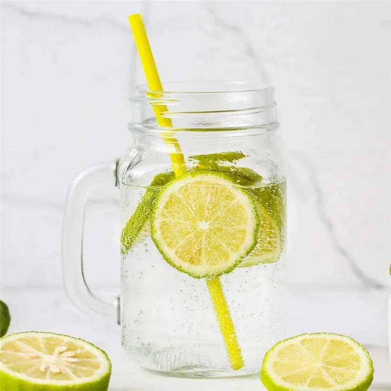Plastic Disposable Straws 100Pcs Colorful Milktea Drinking Straws Party Birthday Celebration Supplies Kitchenware Accessories