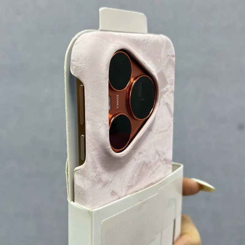 Luxurious Velvet Texture Frameless Phone Case