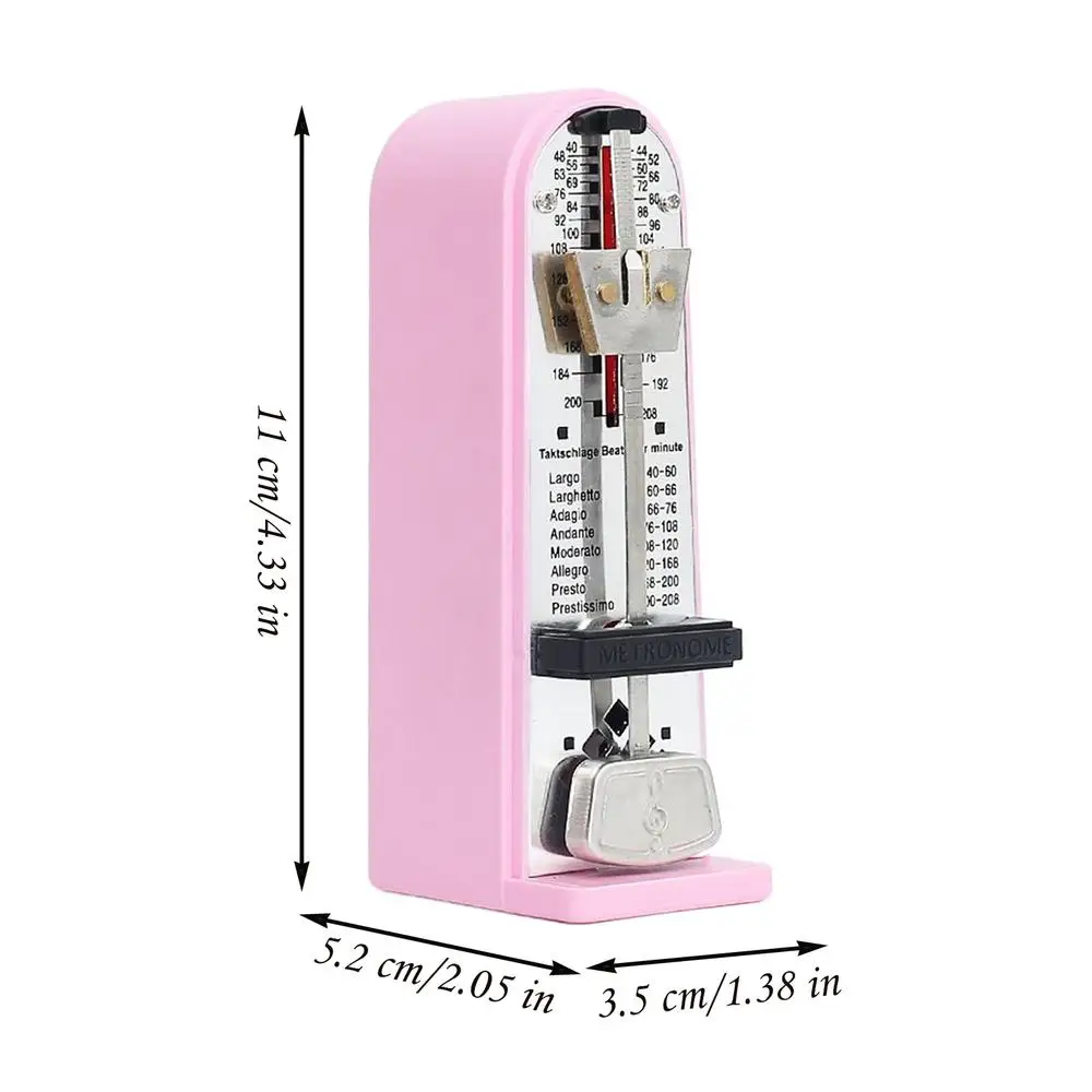 Mechanical Metronome Professional Piano Metronome Musical Instrument Accessories For Violin Ukulele Flute Trumpet Bass Guitar