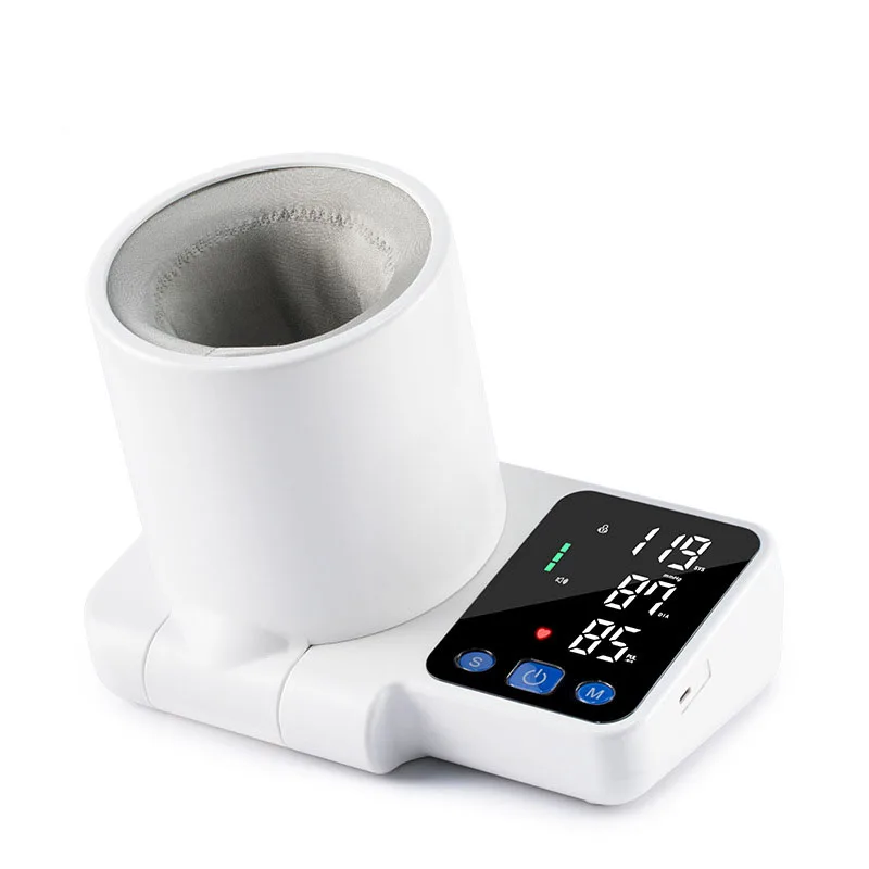 Sphygmomanometer Arm Barrel Blood Pressure Monitor Led 99*2 Memory Manometer Digital Bp Monitor Tonometer Heart Rate Detector