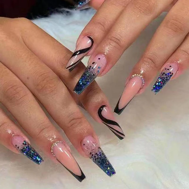 24Pcs-Cute-Nail-Art-Full-Cover-Artificial-Fake-Nails-Wearing-Reusable-False-Nails-Ballerina-Press-on jpg