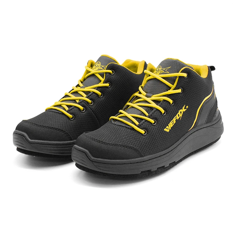 Fly Fishing Shoes Lightweight Fish Waders Boots Wear-resistant Felt-soled Steel Nails Outdoor Reef Non-slip Summer Winter Autumn