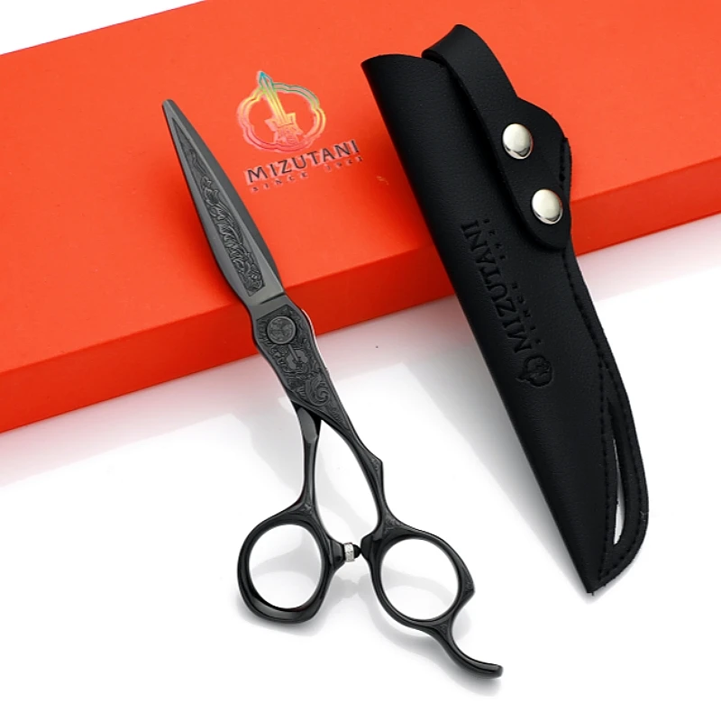 

New MIZUTANI barber Scissors 6.0 inch VG10 material Hair cutting machine professional hairdressing scissors barber tool set