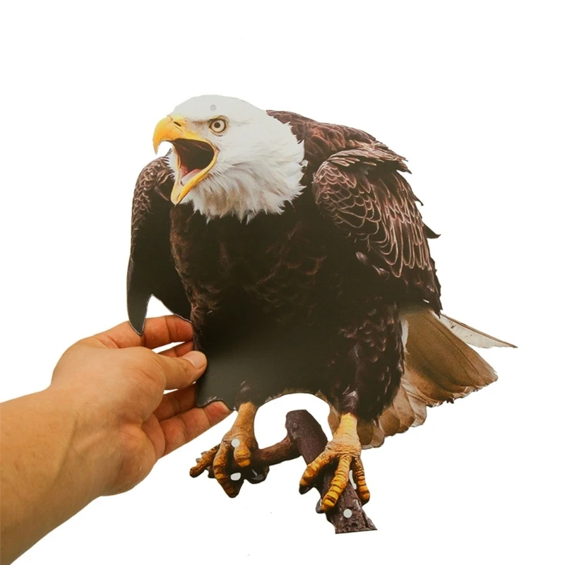 Realistic Owl Bird Repeller Ringing for Outdoor Use Bird Scare and Frighten Bird Keep Birds Away New 5