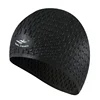 Adult Swim Cap Silicone Waterproof Men's and Women's Water Drop Caps Printed Logo High Spring Long Hair Protection Large Size 5
