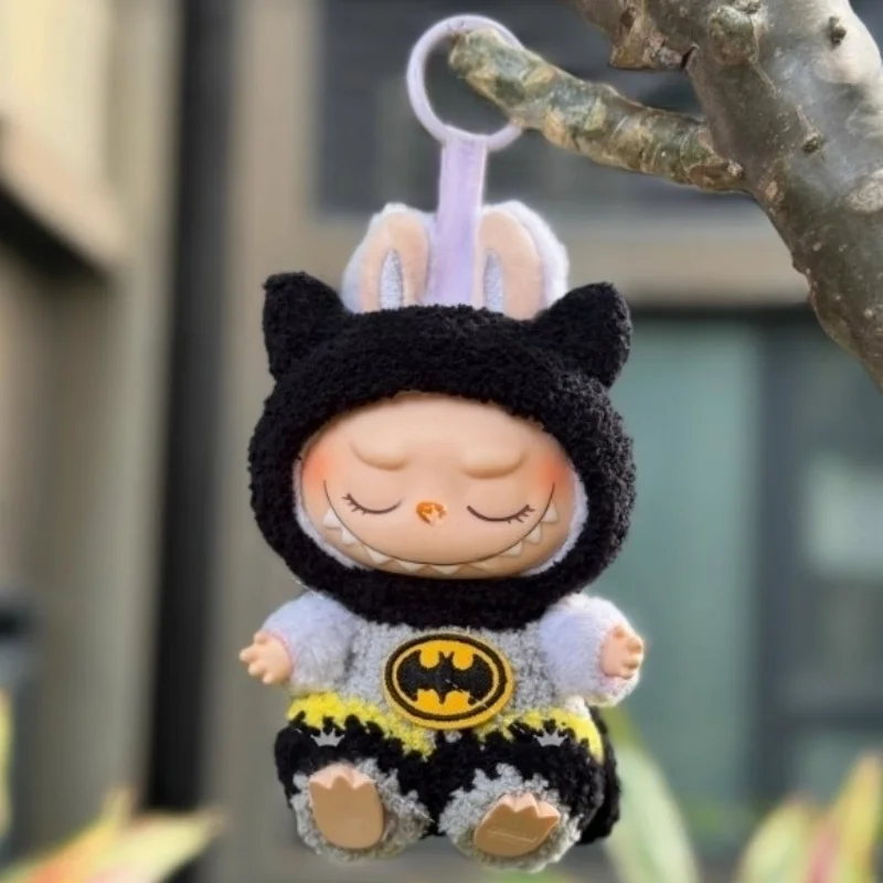 Labubu Clothes Sitting Party Doll Batman Spiderman Changeable Clothing Labubu Accessories Toys For Korea Kpop Exo Idol Doll 1
