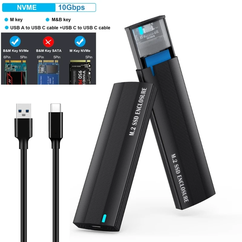 ޴ M.2 NVME NGFF SSD Ŭ ̽  USB3.1 10G   