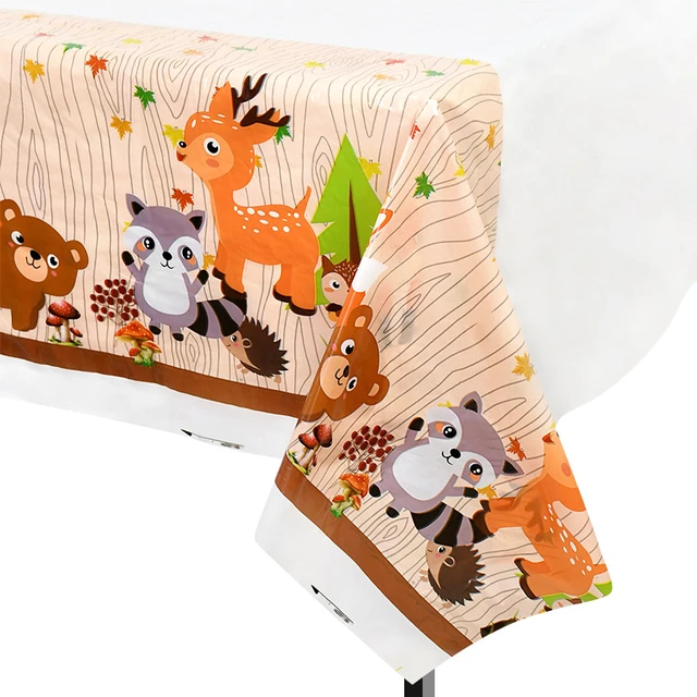 Woodland Animal fox Party Kids Birthday Party Boxes Bags Bottle