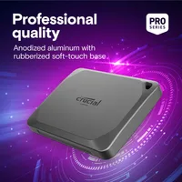 Crucial X9 Pro 1TB Portable SSD Up to 1050MB/s Write 3.2 USB-C External Solid State Drive Black CT1000X9PROSSD9 - Image 4