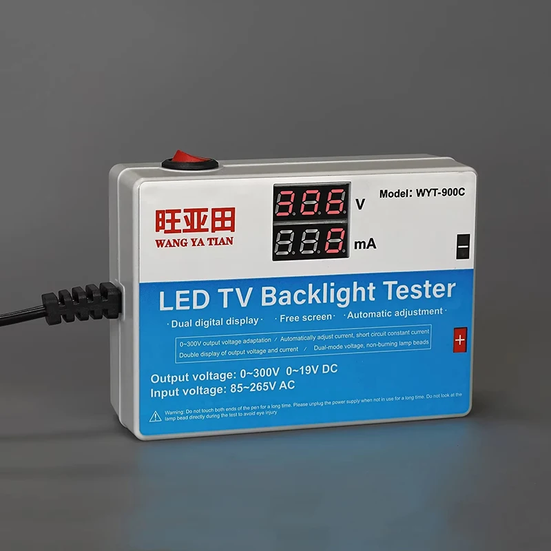 0-300V Çıkışlı LED TV Arka Işık Test Cihazı LED Şeritler Boncuklar Bar Işık Lambası Test Aracı Ölçüm Cihazları AB/ABD Fişli LED Test Cihazı