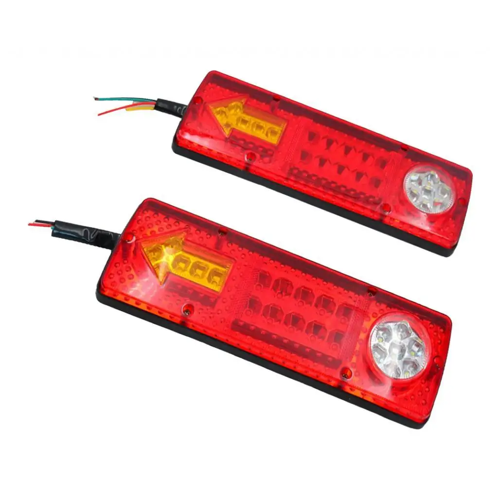 LED 자동차 트럭 트레일러 후진등, 후미등 표시기, 12V