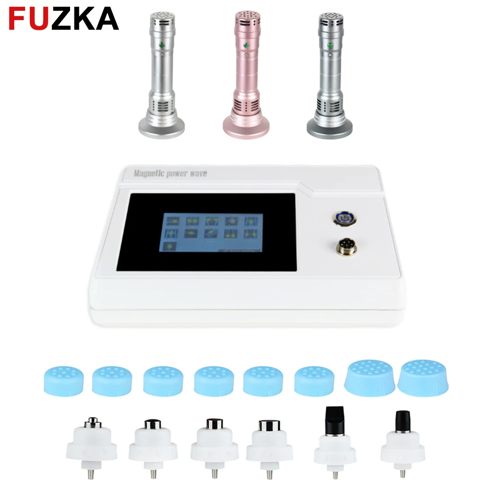 

New Shockwave Therapy Machine Effectively Relief Joint Pain 7 Heads For ED Treatment Cure Body Relax Massager Tool Tennis Elbow