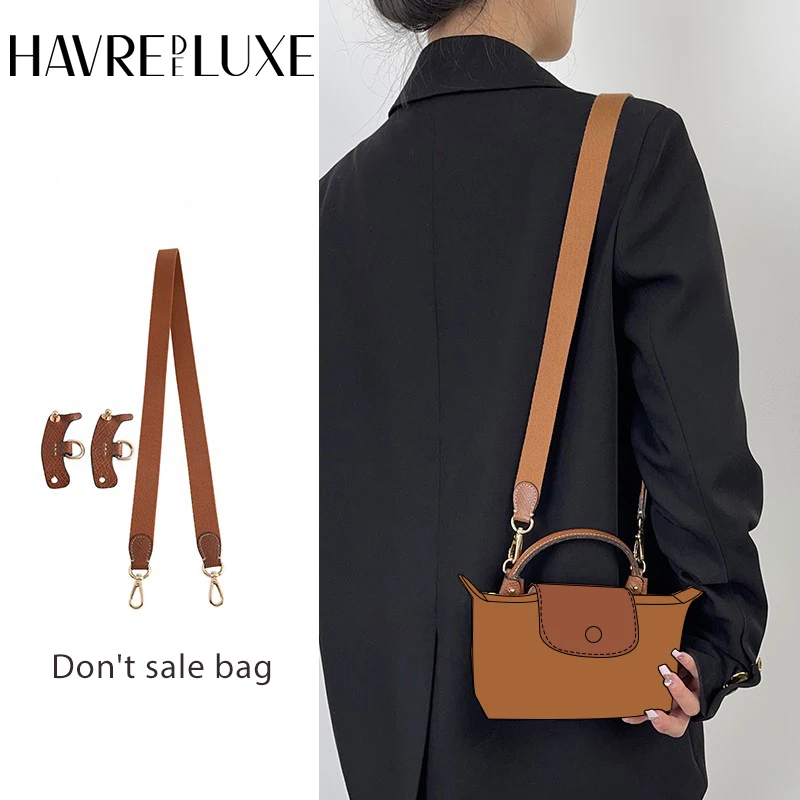 Havredeluxe Tracolla In Tela Per Tracolla Longchamp Mini Bag Free Punzonatura Modifica Fibbia Tracolla Set Cintura Borsa Messenger