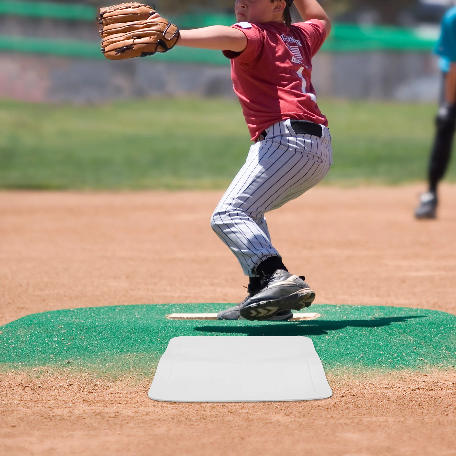 Baseball Markers Plates for The Yard Outdoor Practice Home Mat White Party Decoration