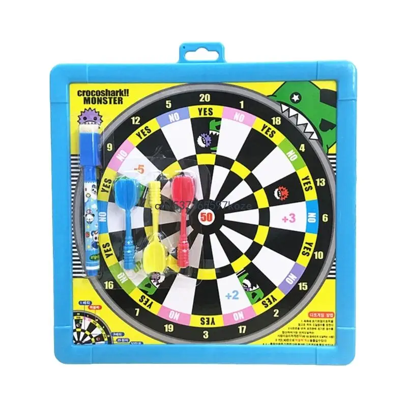 

Kid Early Learning Toy Double Side Game Board for Boy Girl Drawing