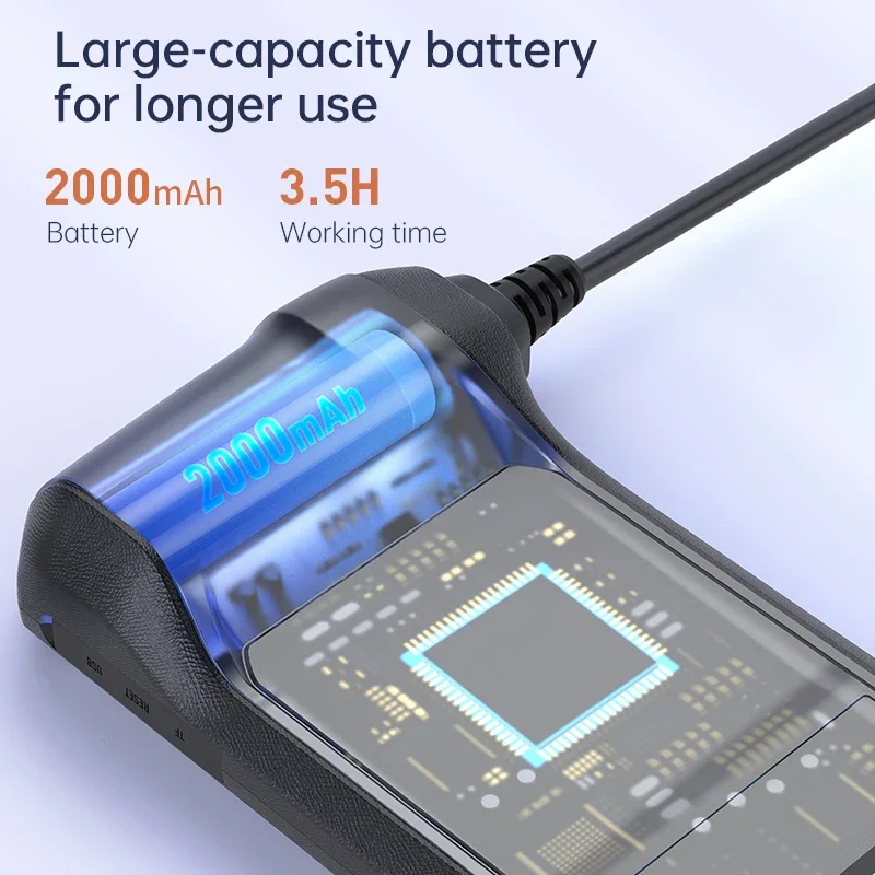 C30-M 2.7cm short module endoscope camera 8mm industrial video endoscope with 4.3-inch color IPS display 5
