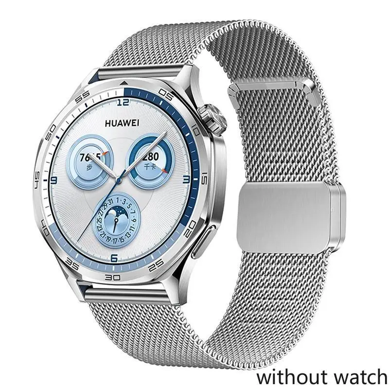Premium 22mm Metal Mesh Magnetic Strap - Universal Fit