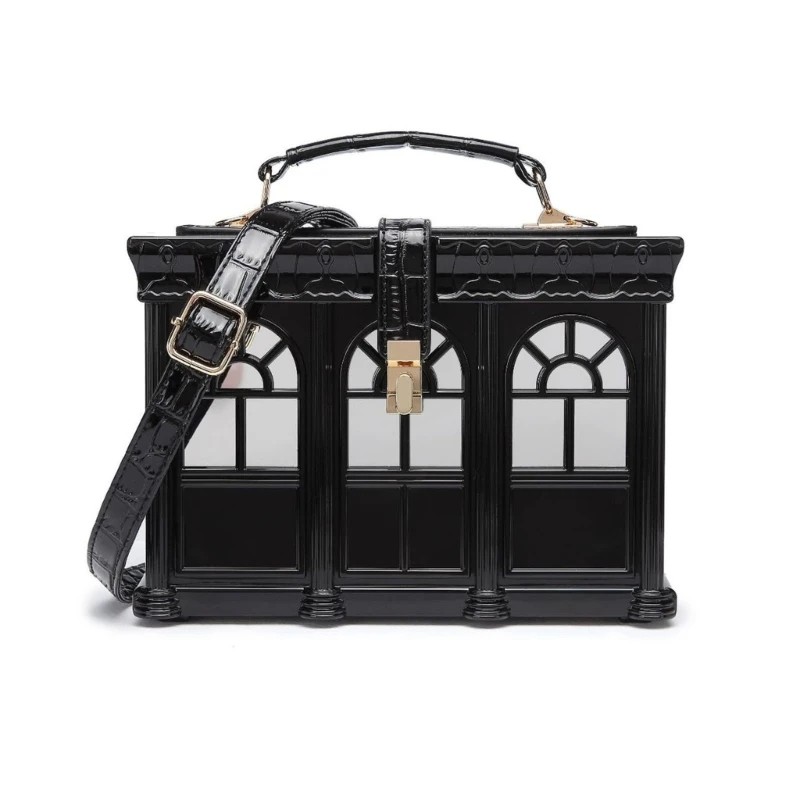 Victorian Acrylic Box Handbag