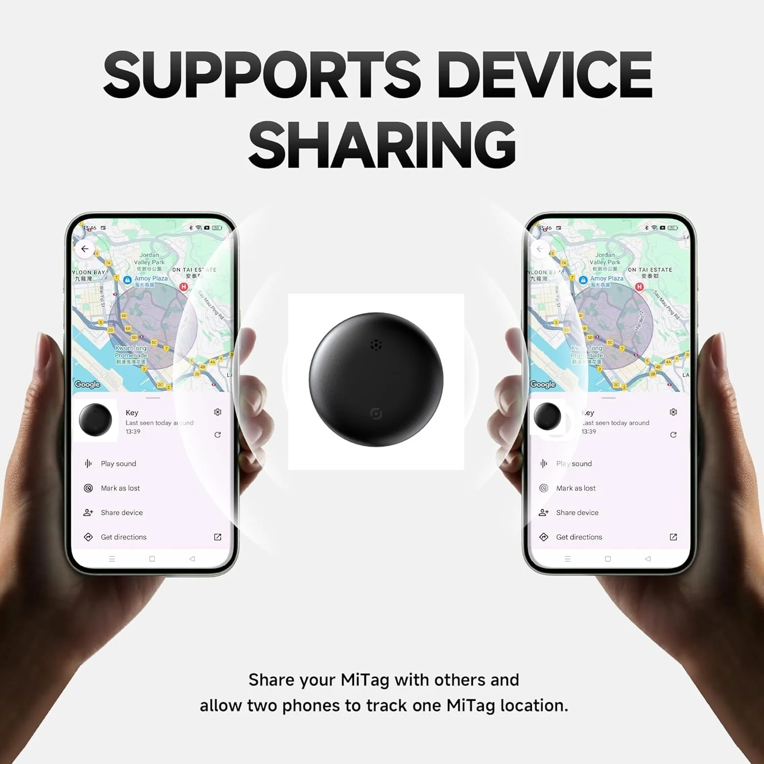 GPS Locate Tracker Google Find My Device Airtag Portable Locator Key Loss Prevention IP67 Waterproof Devices Global Positioning 6