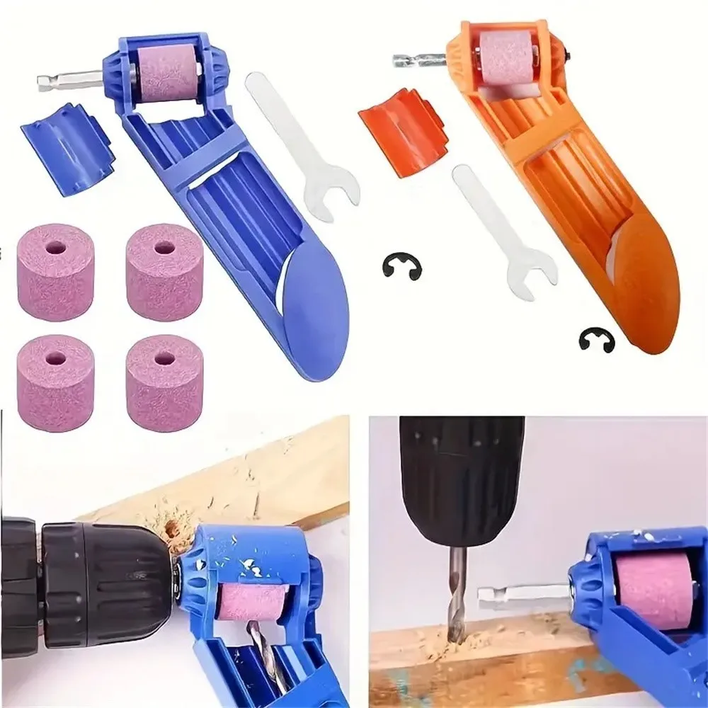 Portable Drill Bit Sharpener Corundum Grinding Wheel Bit Tool Twist ...
